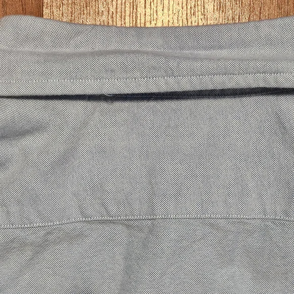 DANIEL CREMIEUX mens Short Sleeve Button Dress Shirt Size LARGE COLOR BLUE LL11 - Picture 9 of 16